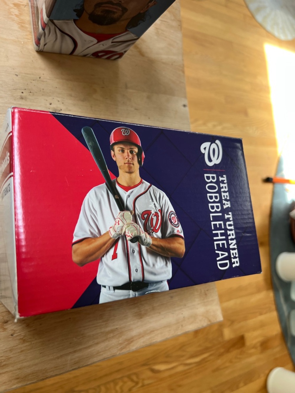 Washington Nationals Red & Navy Bobblehead trea Turner 2017